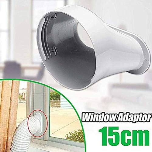 WAQIAGO 1 Pack Window Adapter, 6inch Window Adapter,Exhaust Hose Tube Connector Kit for Portable Air Conditioner
