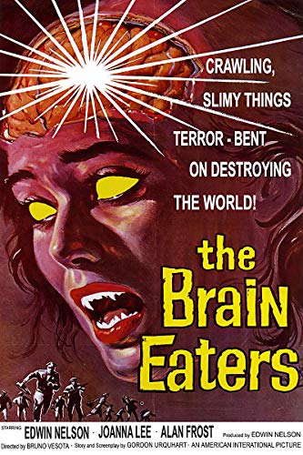 American Gift Services - The Brain Eaters Vintage Science Fiction Horror Movie Poster - 11x17