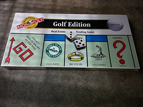 The GOLF EDITION of the MONOPOLY Game