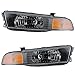 2002-2003 Mitsubishi Galant Front Head Light Lamp Headlight Headlamp Set Pair Right Passenger AND Left Driver Side (03 02)