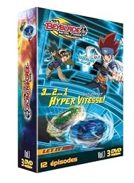 Beyblade Metal Fusion - 3...2...1 Hyper Vitesse ! - Coffret N° 1 (3 Dvd) - Pack
