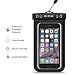 RUITAI Universal Waterproof Phone Case, Cellphone Dry Bag with Neck Strap for iPhone 6, 6S, 6S Plus, SE 5S, Samsung Galaxy S7, HTC LG Sony Nokia Motorola up to 6.0