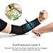 1Pair Arm Sleeve Steel Wire Arm Guards Anti Cut Sleeves Abrasion Stab Proof Armguard