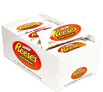 Reese's White Peanut Butter Cups 42 g (Pack of 24) reeses Erdnussbutter
