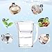 JETERY 8-Cup Water Filter Pitcher, Long-Lasting Fast Filtration(200 Gallon) Patented ACF Military Technology, Cool Water Purifier Pitcher