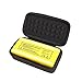 Aproca Tool Case Compatible with Franklin Sensors ProSensor 710 710+ T13 M210 Professional Stud Finder, Storage Portable Bag for Accessories - Yellow zipper (Case Only)