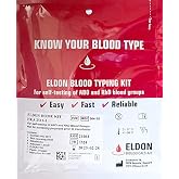 Original Home Blood Typing Kit - New Package + Improved Lancet (10 Kits)