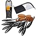 Hot Sale Professional 10-Piece Soft Oval Makeup Brush Set with Waterproof Make-up Brushes Bags Holder for Travel Girls Women