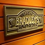 ADVPRO wpa0058 Name Personalized Home Theater Cinema Ticket Home Decoration Beer Bar Décor 3D Engraved Wooden Sign – Standard 23″ x 9.25″