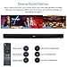 (Updated Version) Sound bar AKIXNO 40W Remote Controlled Matt Surface Wired Wireless and Bluetooth 2.0 Channel Home Theater 3 EQ Modes Ideal for TV PC Tablets Gaming, Wall Mountable (33-Inch Playbar)