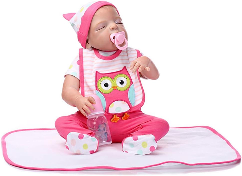Prezzo PHASFBJ 22 Pollici 56cm Reborn Bambola, Bambino Simulazione Silicone Vinile Realistico Bambola Neonato Ragazza con Gli Occhi Chiusi Neonato Regalo per Bambini Giocattolo Offerte