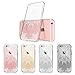 MOSNOVO iPhone 6S Case/iPhone 6 Clear Case, White Henna Mandala Floral Lace Clear Design Printed Transparent Plastic Back Phone Case with TPU Bumper Protective Case Cover for iPhone 6/6S (4.7 Inch)