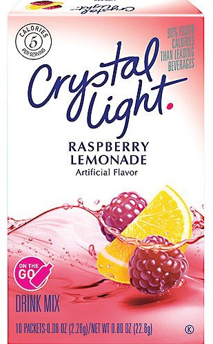 Crystal Light Raspberry Lemonade Drink Mix 10 ct
