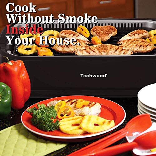 Techwood Indoor Grill Smokeless Grill, Electric Korean BBQ Grill with