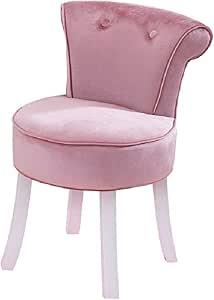 Taburetes HAIZHEN Tocador Terciopelo Maquillaje heces Silla 29cm Altos