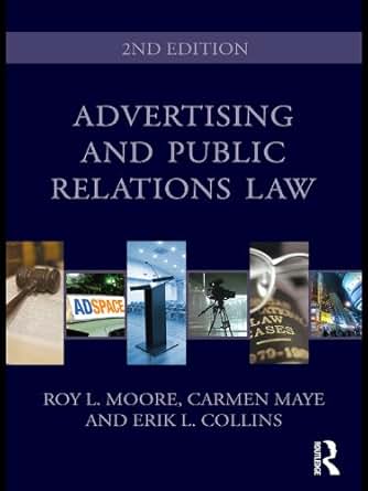 Advertising And Public Relations Law Routledge