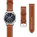 Gear S3 Classic Watch Band, Gear S3 Frontier Watch Band, J&D [Classic Series] Genuine Leather Replacement Watch Band for Samsung Gear S3 Smartwatch - Brown