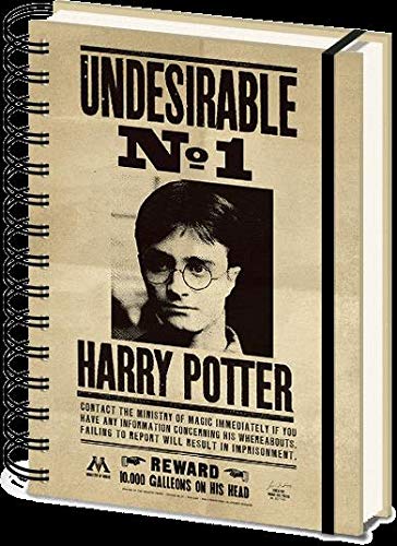 Harry Potter & Sirius 3D Cover A5 Wiro Notebook
