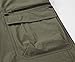 Vcansion Men's Outdoor Lightweight Quick Dry Hiking Shorts Sports Casual Shorts Khaki US 36