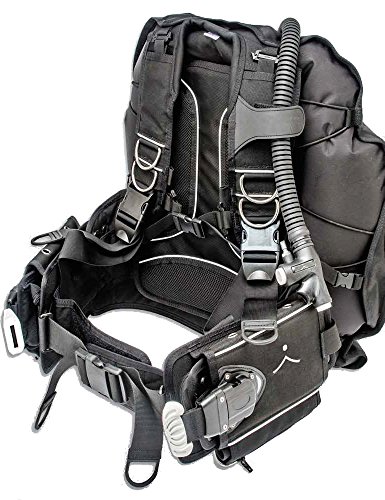 Innovative Scuba Concepts Buoyancy Compensating (BCD) Device Makai Integrated Weights Back Inflation Bag