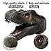 JoyJon Dinosaur Toys Soft Rubber Realistic Spines Dragon Dinosaur Hand Puppet for Kids Adult