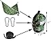 CUTEQUEEN TRADING Single Nest Parachute Nylon Fabric Hammock With Tree straps;Color: Camouflage