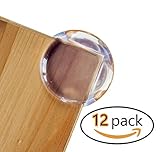 Baby Proofing Corner Protector Guards [12 Pack] Child Safety Edge & Cushion Corner Guard to Keep Children Safe from Furniture's Sharp Corners - Great Baby Shower Gift - Baby Registry Gift