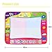 MAZU Large Drawing Mat Magic Water Drawing Painting Writing Mat Pad Board 2 Pen 4 Color Develop Intelligence Learning Toy Gift for Boys Girls Toddlers Kids Children 31.5 x 23.6 Inches D3
