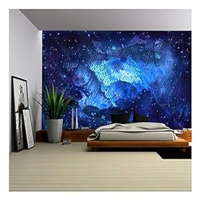 Vector - Abstract Hand Drawn Watercolor Background. Vector Illustration. - Removable Wall Mural | Self-Adhesive Large Wallpaper - 66x96 inches