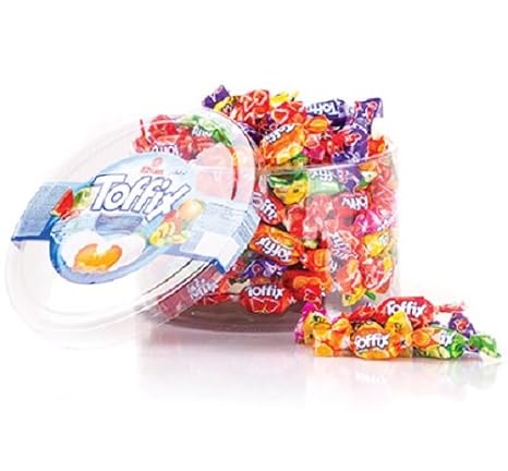 Amazon Com Toffix Assorted Fruity Filled Center Filled Hard Candy With Real Fruit Juice 2 Lbs Grocery Gourmet Food