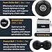 Plyopic Massage Ball Set – for Deep Tissue Muscle Recovery, Myofascial Release, Trigger Point Therapy, Crossfit Mobility and Plantar Fasciitis Relief