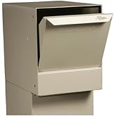 dVault&reg; Wall Mount Package Drop DVWM0062S Secure Mail/Package Drop in Sand (Top Only)