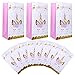 Unicorn Party Favor Bags -Unicorn Paper Treat Candy Gift Bags for Kids Birthday Magical Unicorn Baby Shower Party Supplies Decoration-25 Pack