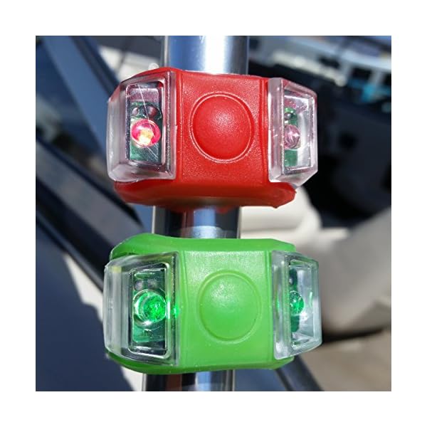 Bright-Eyes-Green-Red-Portable-Marine-LED-Boating-Lights-Boat-Bow-or-Stern-Safety-Lights-Waterproof