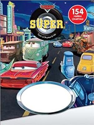 Disney Arabalar Super Oyun Ve Boyama Kitabi 154 Harika Cikartma