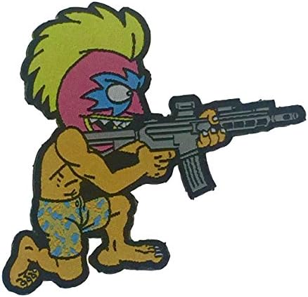 Tikki Man 2 Velcro Backed Morale Patch