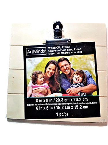 Wood Clip Frame (8 in x 8 in / 20.3 x 20.3 cm)