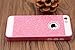 5C Case, Luxury Beauty Hybrid Hard PC Shiny Bling Glitter Sparkle Cover Case for iphone 5C (Hard Pink)