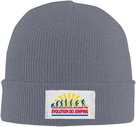 Born To Jump Evolution Ski Jumping Crochet New Ski Warm Knit Caps Winter Style Beanie Hats