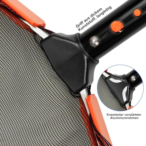 KGC Pool Net with Aluminium Pole 3 m