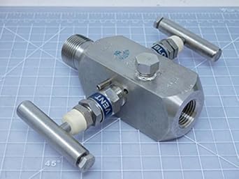 Vanne Manuelle Anderson-Greenwood M5VDS46-BL - 6000 Psi - Filets 3/4 MNPT X 1/2 FNPT - Inox