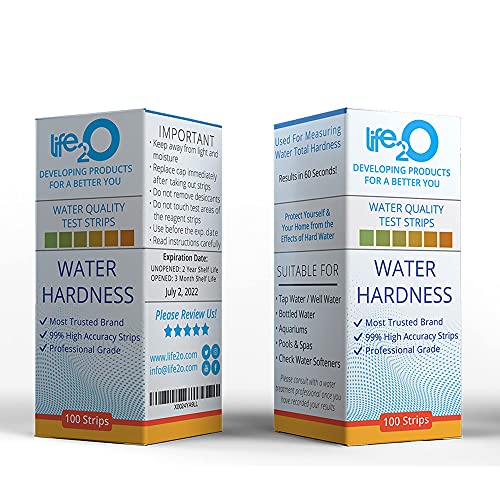 Water Total Hardness Test Strips 100ct 99 Accuracy Hard Water