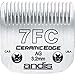 Andis (Pet) 64240 CeramicEdge Carbon-Infused Steel Pet Clipper Blade, Size-7FC, 1/8-Inch Cut Length ,Silver primary