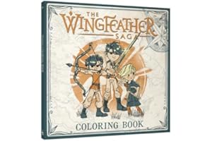 ANGEL STUDIOS | The Wingfeather Saga Coloring Book | 90+ Page Adventure Coloring Book for Kids and Adults | Premium Pages for