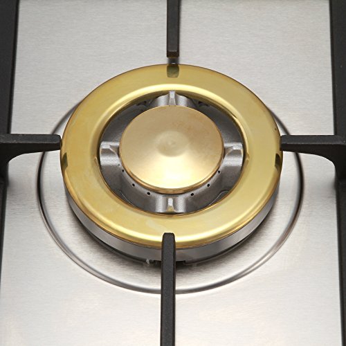 METAWELL New 30" Stainless Steel 5 Burners Cooktops Builtin Stoves