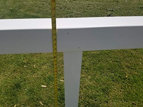 Handy Post 2, 42-in x 26-in White Vinyl Mailbox Post Sleeve