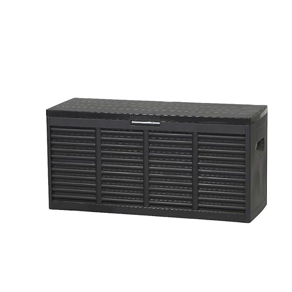 Plast team 12001226 Kissenbox 118 x 45,2 x 57,7 cm schwarz