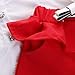 Fancy Baby Girls Princess Lace Floral Tops Shirt+Short Pants Outfits Set Twinset (6-7 Years, White&red)