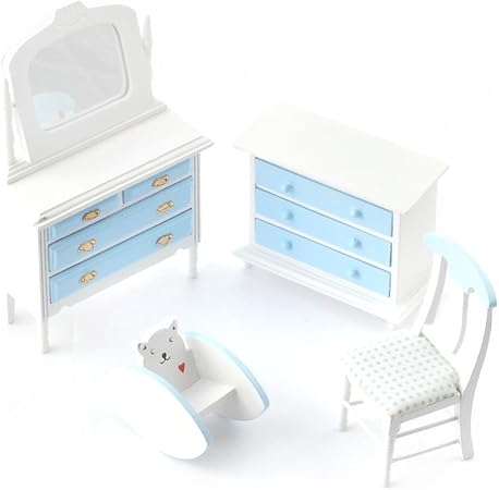 blue nursery furniture
