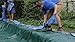 Buffalo Blizzard Blue 10 ft Long Double Chamber Water Bags | 12 Pack | 22-Gauge Heavy-Duty Vinyl Material | Secures Winter Cover to Rectangular Swimming Pools